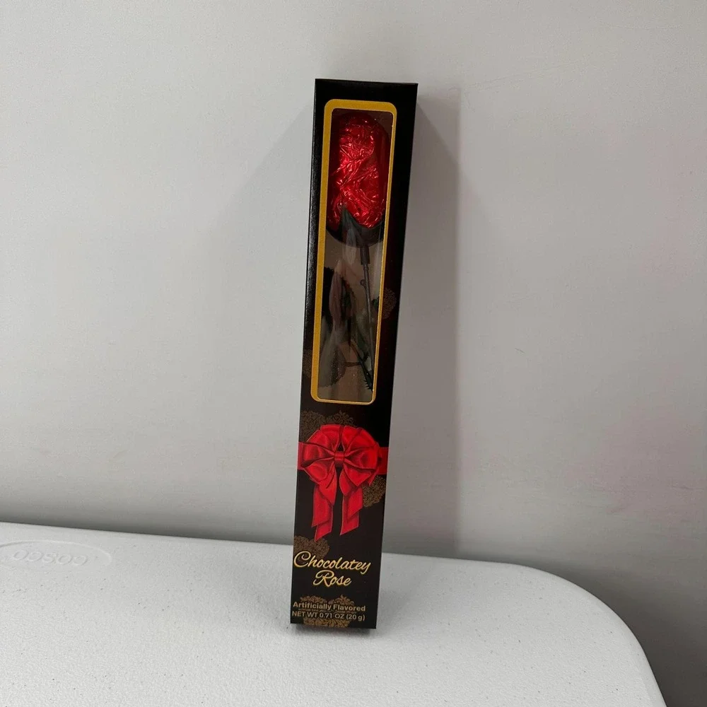 Paris Presents Valentines Day Plush Bear Ladybug Wings & Chocolate Rose Gift Set